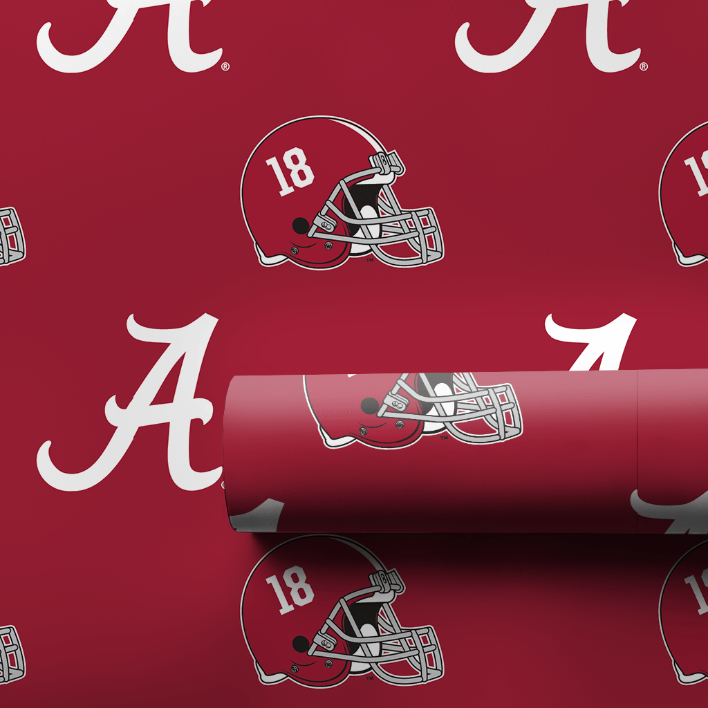 Alabama Helmet - Wrapping Paper - Aspen & Arlo