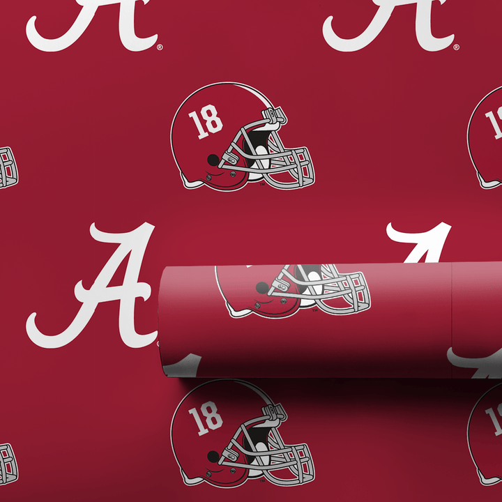 Alabama Helmet - Wrapping Paper - Aspen & Arlo