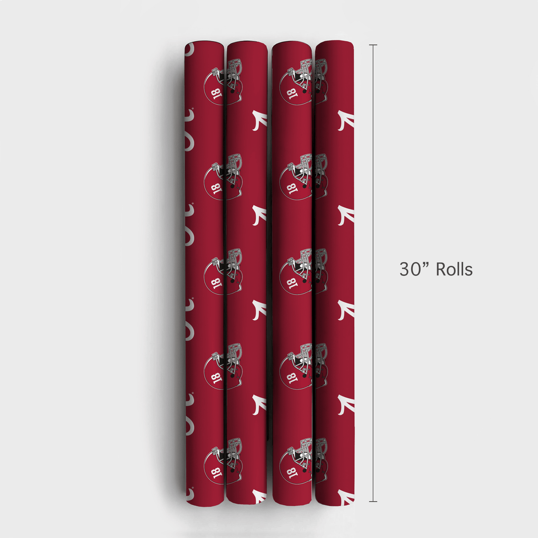 Alabama Helmet - Wrapping Paper - Aspen & Arlo