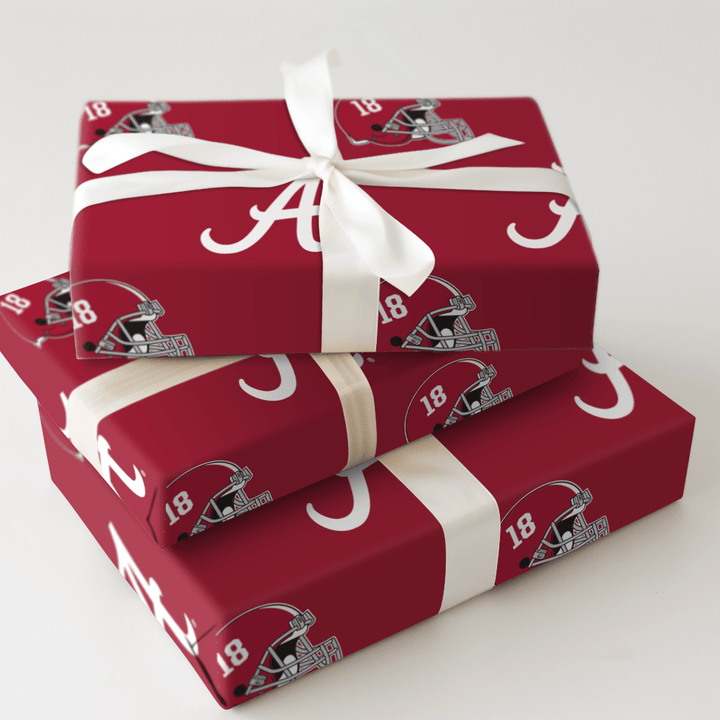 Alabama Helmet - Wrapping Paper - Aspen & Arlo