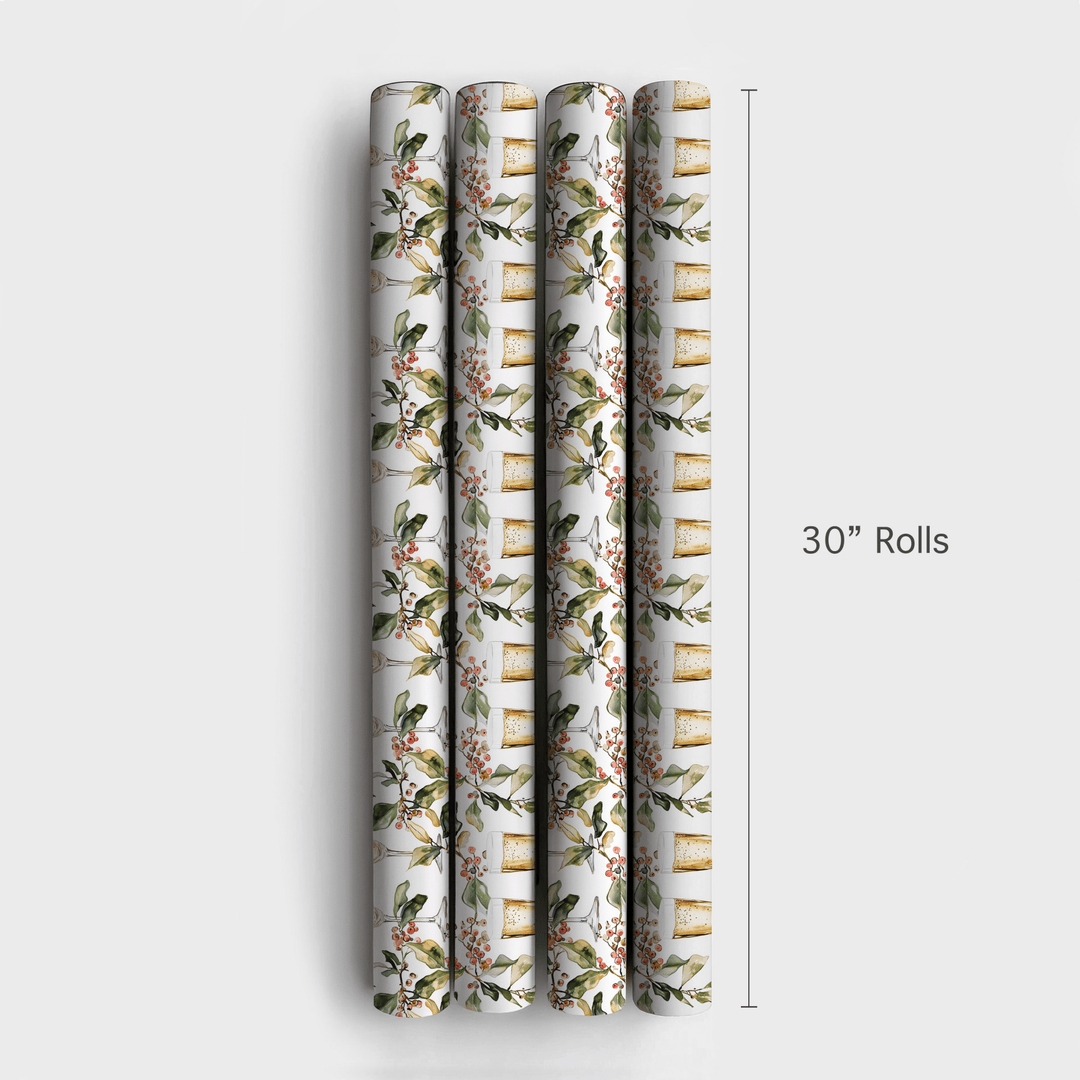 Mistletoast - Wrapping Paper - Aspen & Arlo