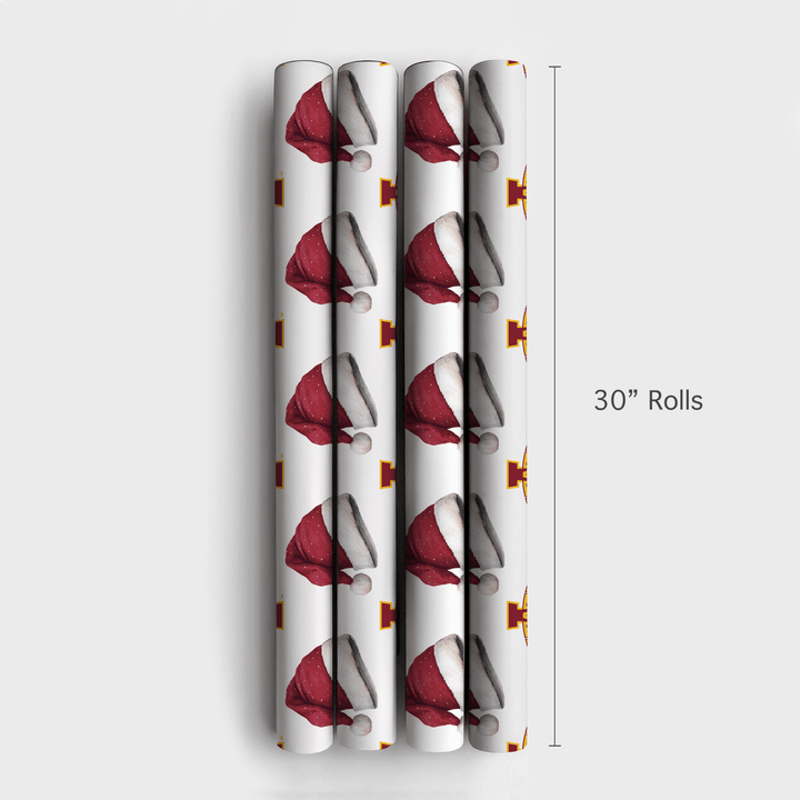 True Cyclone Claus - Wrapping Paper - Aspen & Arlo