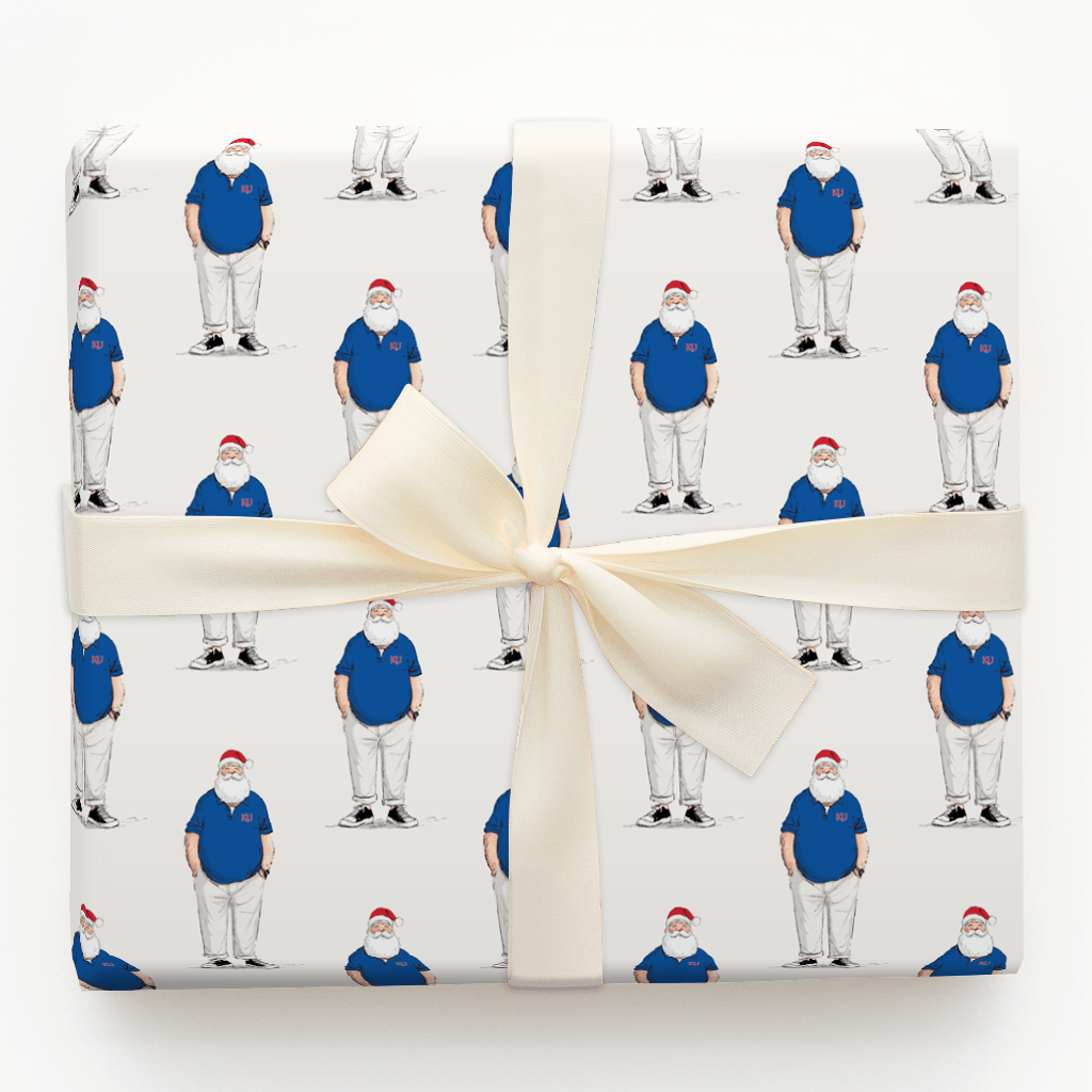 Kansas Santa Polo - Wrapping Paper - Aspen & Arlo