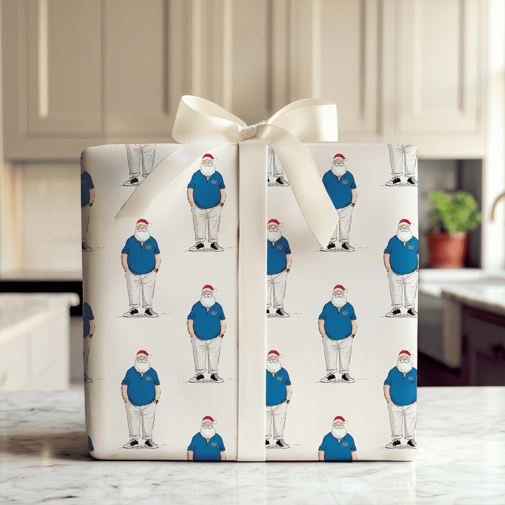 Kansas Santa Polo - Wrapping Paper - Aspen & Arlo