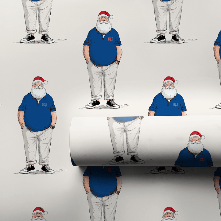 Kansas Santa Polo - Wrapping Paper - Aspen & Arlo
