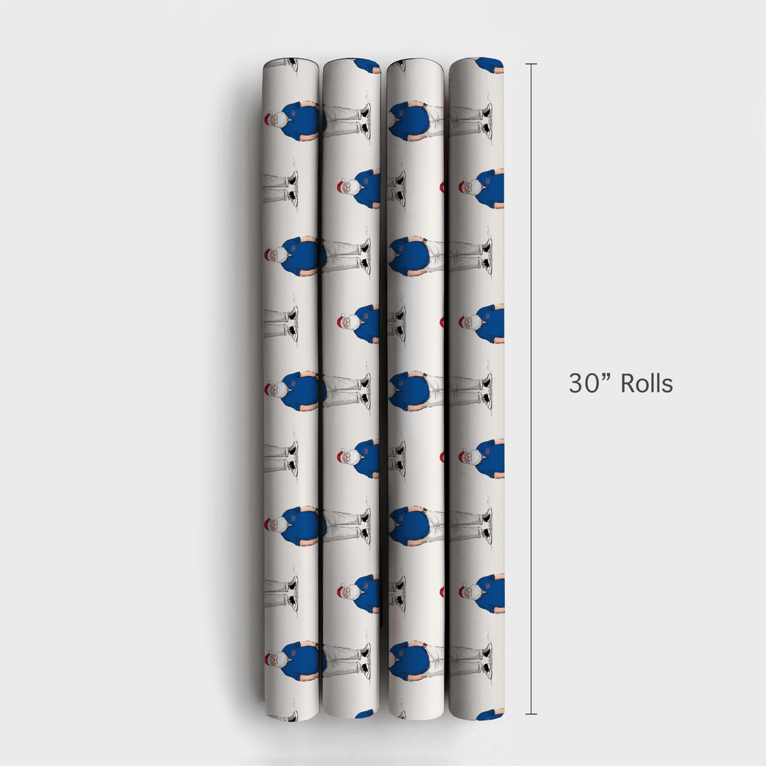 Kansas Santa Polo - Wrapping Paper - Aspen & Arlo