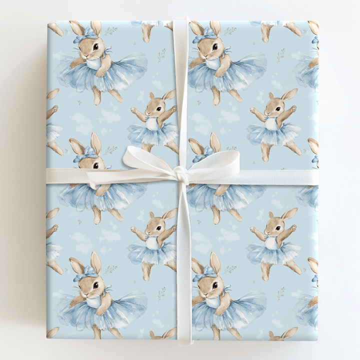 Bunny En Pointe - Wrapping Paper - Aspen & Arlo