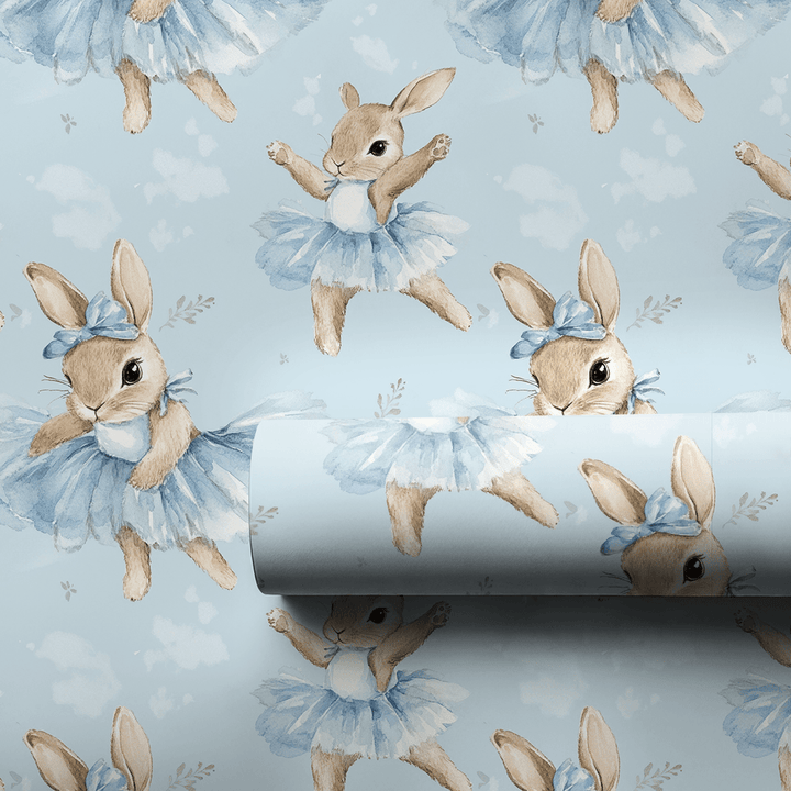 Bunny En Pointe - Wrapping Paper - Aspen & Arlo