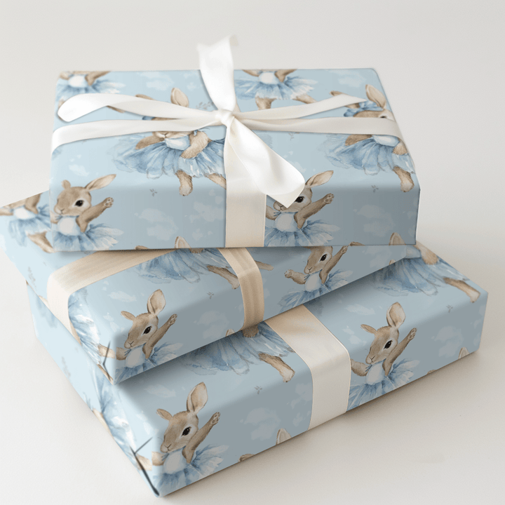 Bunny En Pointe - Wrapping Paper - Aspen & Arlo
