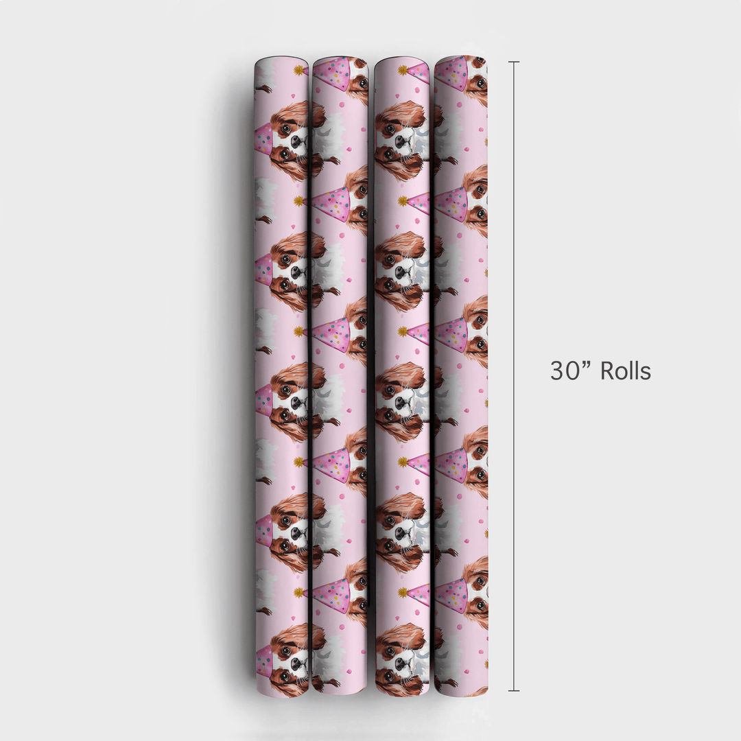 The Ruby Reign - Wrapping Paper - Aspen & Arlo