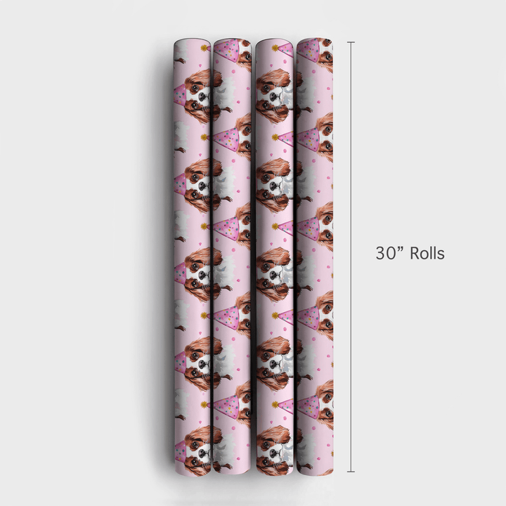 The Ruby Reign - Wrapping Paper - Aspen & Arlo