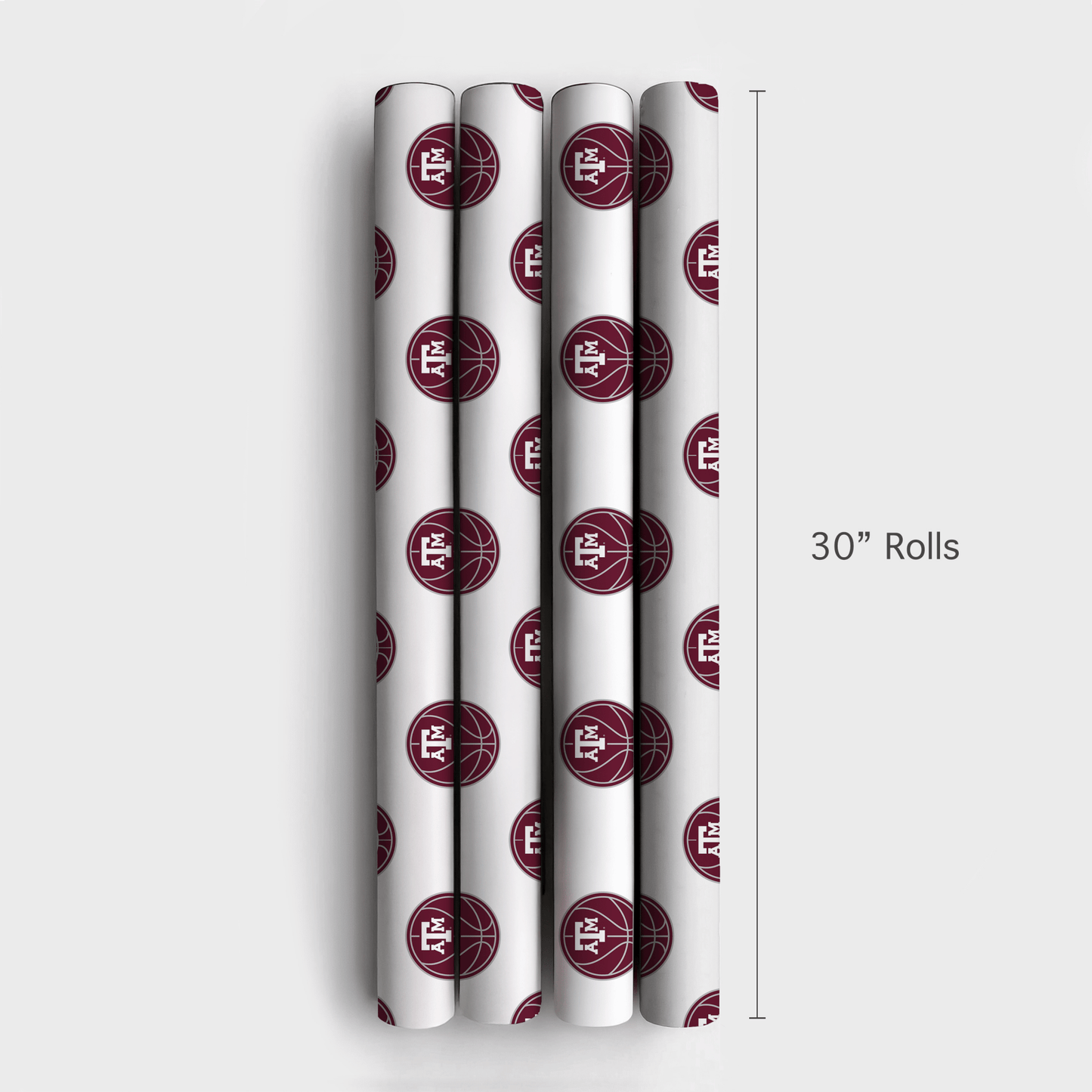 A&M Basketball - Wrapping Paper - Aspen & Arlo