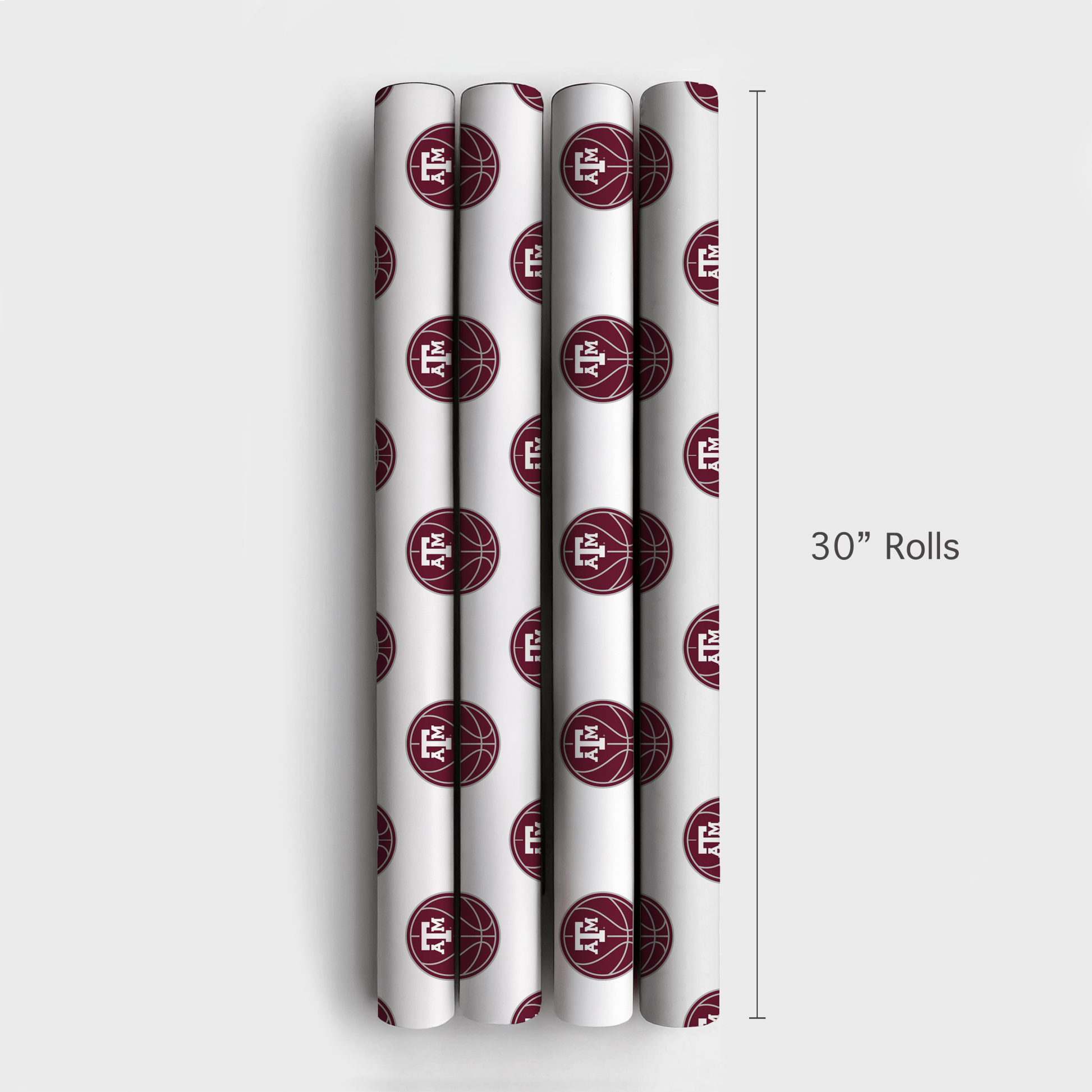 A&M Basketball - Wrapping Paper - Aspen & Arlo