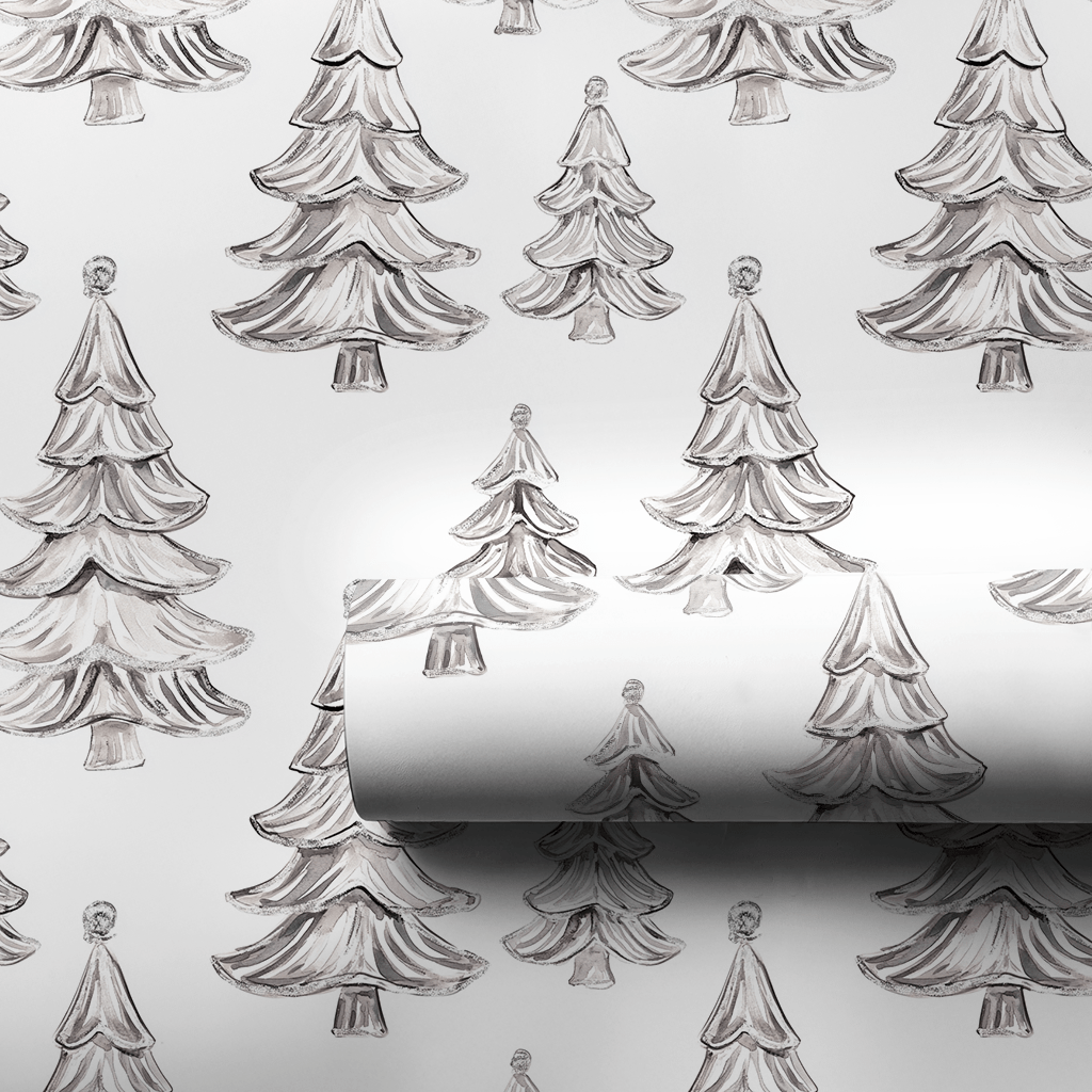 All Is Silver - Wrapping Paper - Aspen & Arlo
