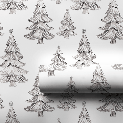 All Is Silver - Wrapping Paper - Aspen & Arlo