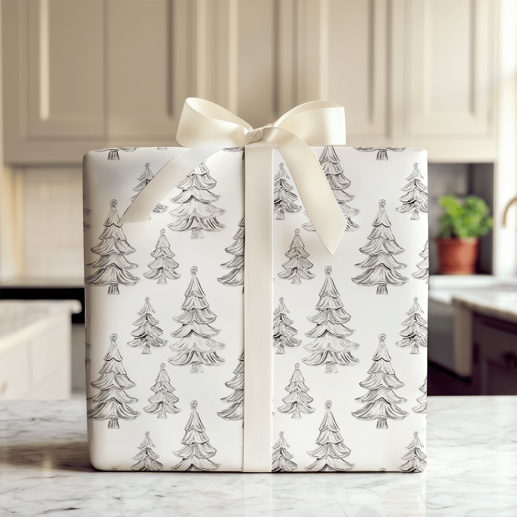 All Is Silver - Wrapping Paper - Aspen & Arlo