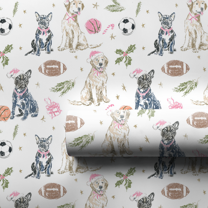 Pink Sports Dogs