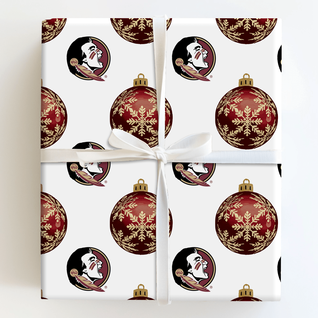 Garnet & Gold Glimmer - Wrapping Paper - Aspen & Arlo