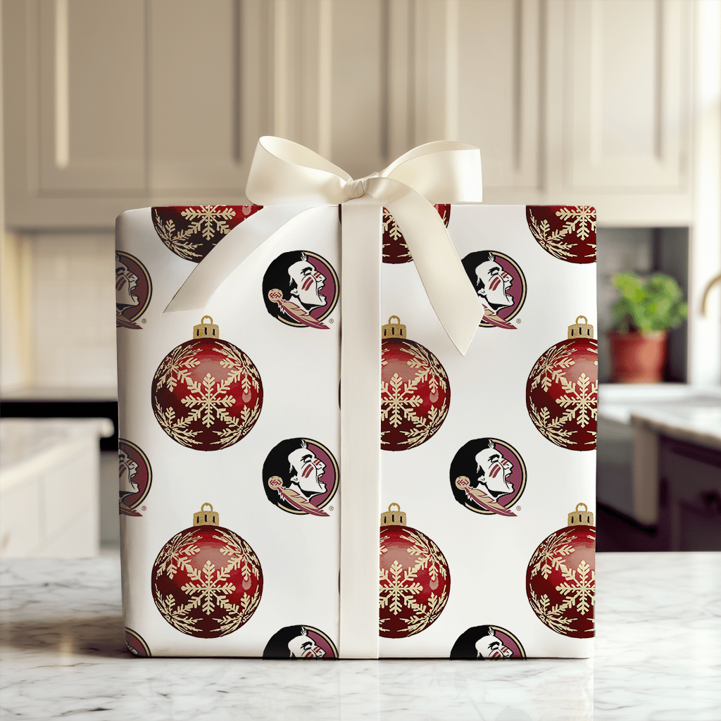 Garnet & Gold Glimmer - Wrapping Paper - Aspen & Arlo