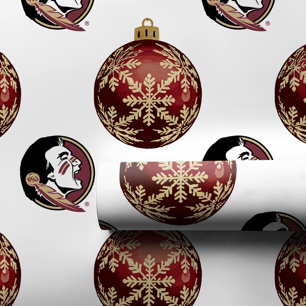 Garnet & Gold Glimmer - Wrapping Paper - Aspen & Arlo