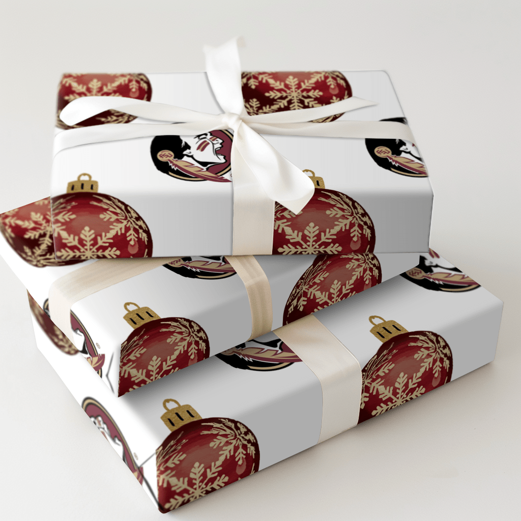 Garnet & Gold Glimmer - Wrapping Paper - Aspen & Arlo