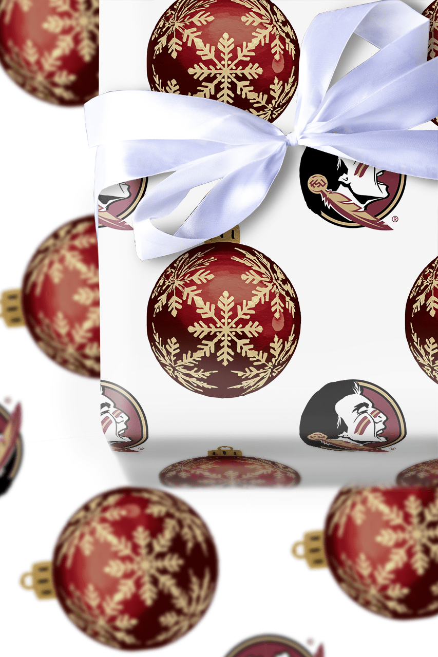 Garnet & Gold Glimmer - Wrapping Paper - Aspen & Arlo
