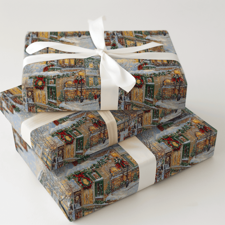 Toy Shop Town - Wrapping Paper - Aspen & Arlo
