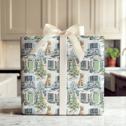 Golden Greetings - Wrapping Paper - Aspen & Arlo