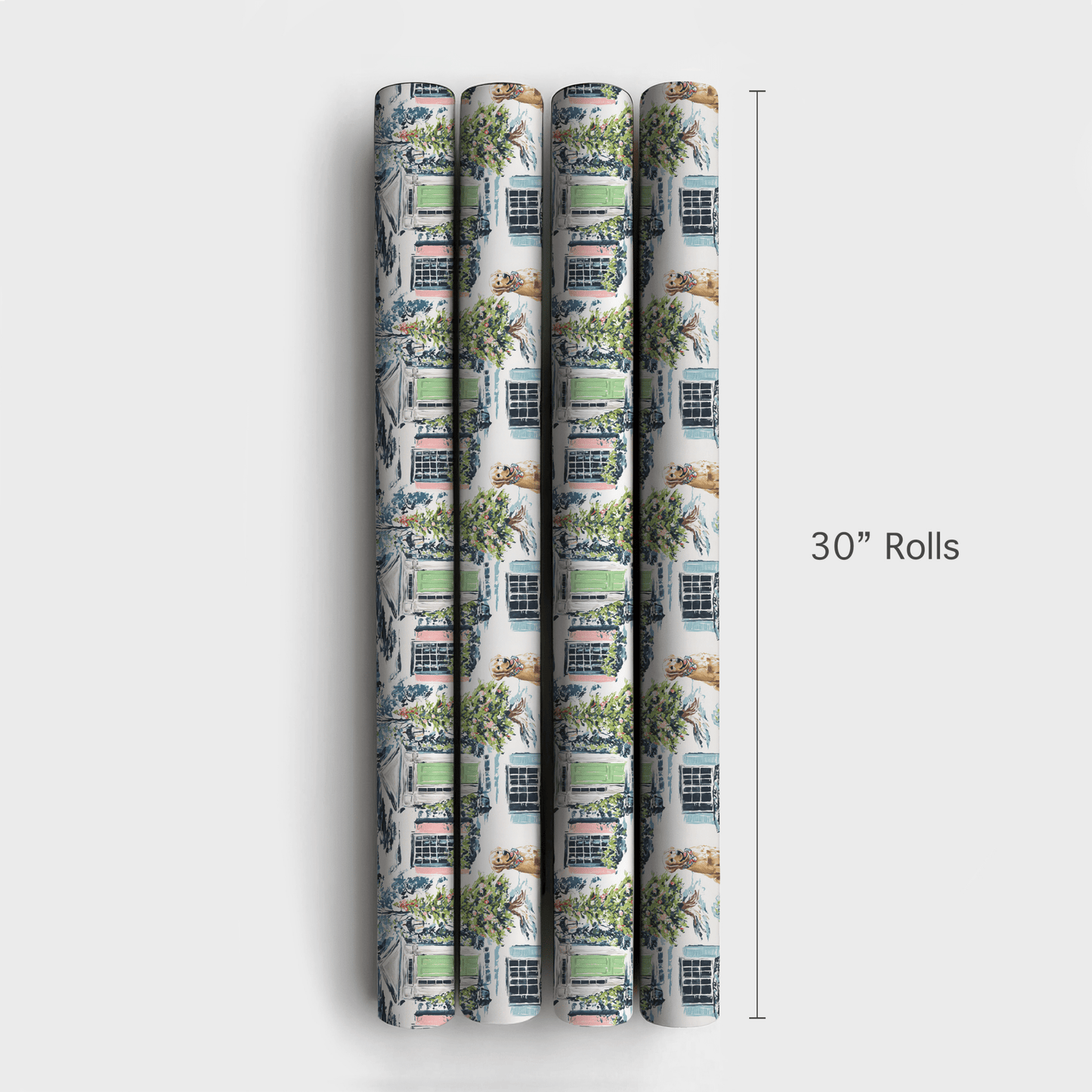 Golden Greetings - Wrapping Paper - Aspen & Arlo