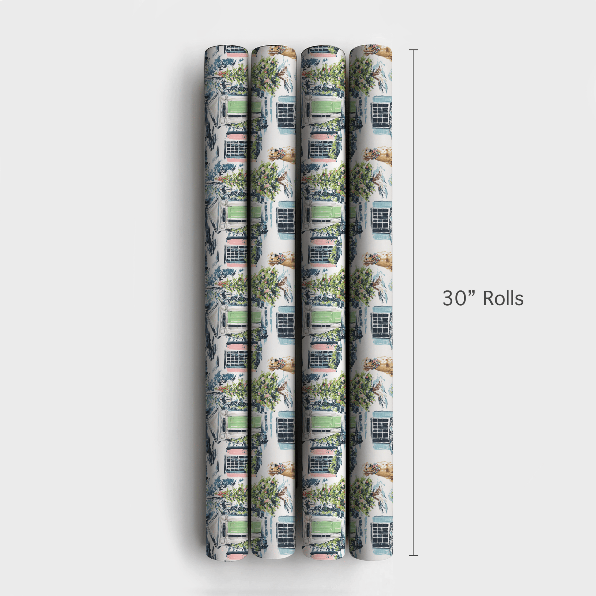 Golden Greetings - Wrapping Paper - Aspen & Arlo