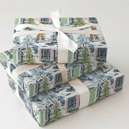 Golden Greetings - Wrapping Paper - Aspen & Arlo