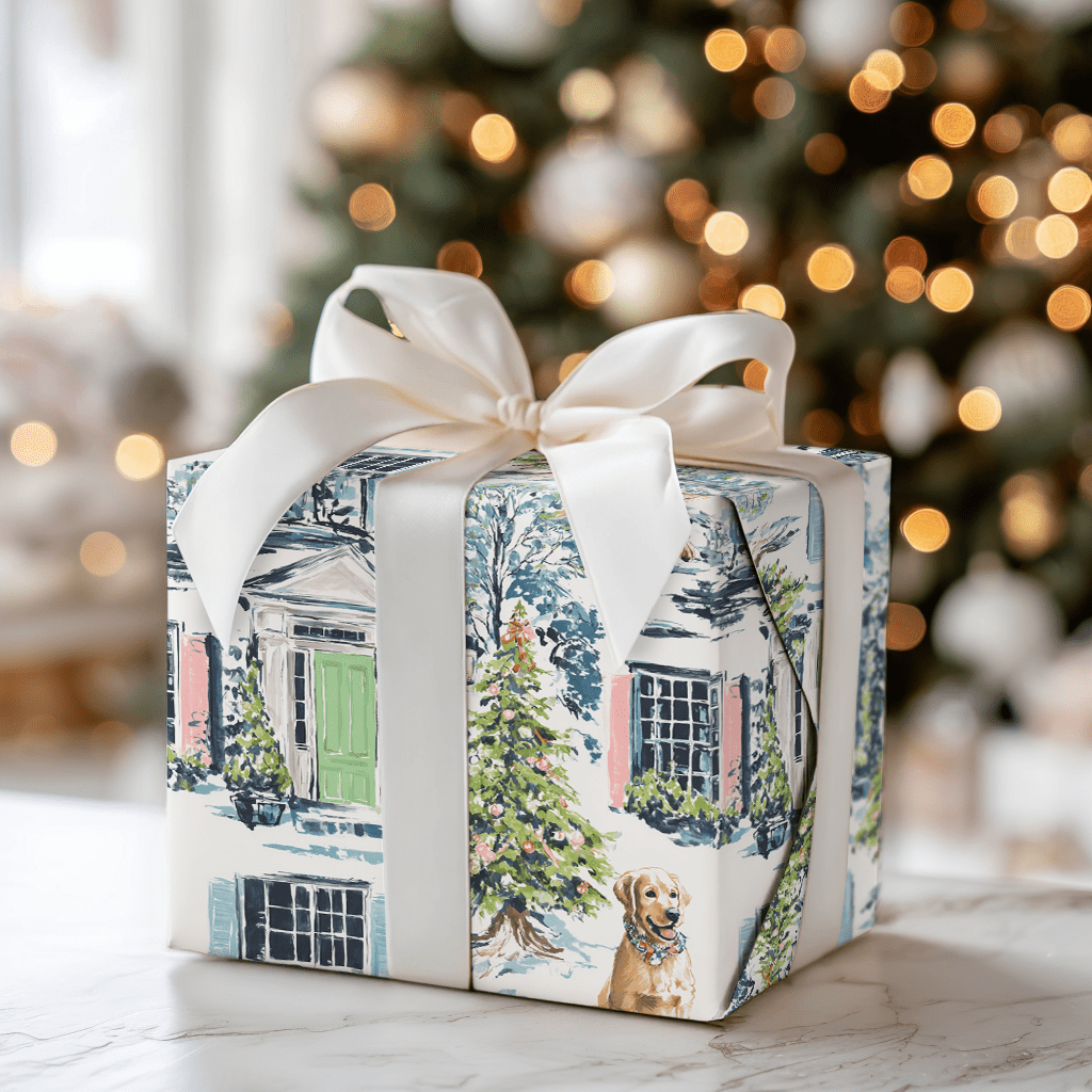 Golden Greetings - Wrapping Paper - Aspen & Arlo