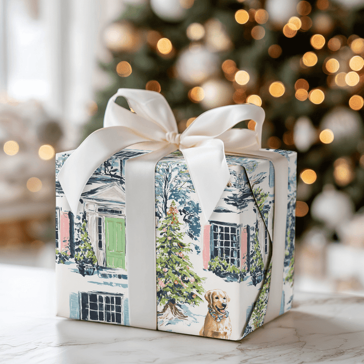 Golden Greetings - Wrapping Paper - Aspen & Arlo