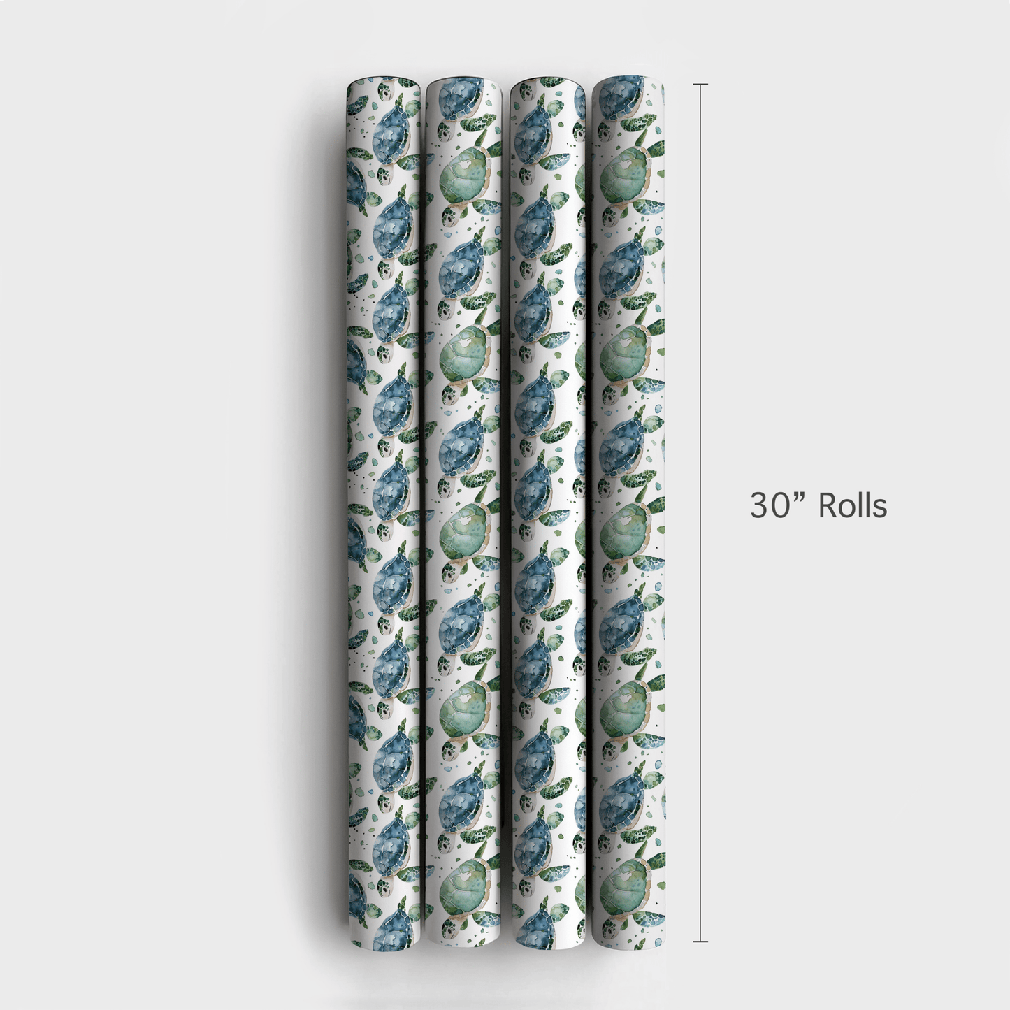 Turtle Tide - Wrapping Paper - Aspen & Arlo