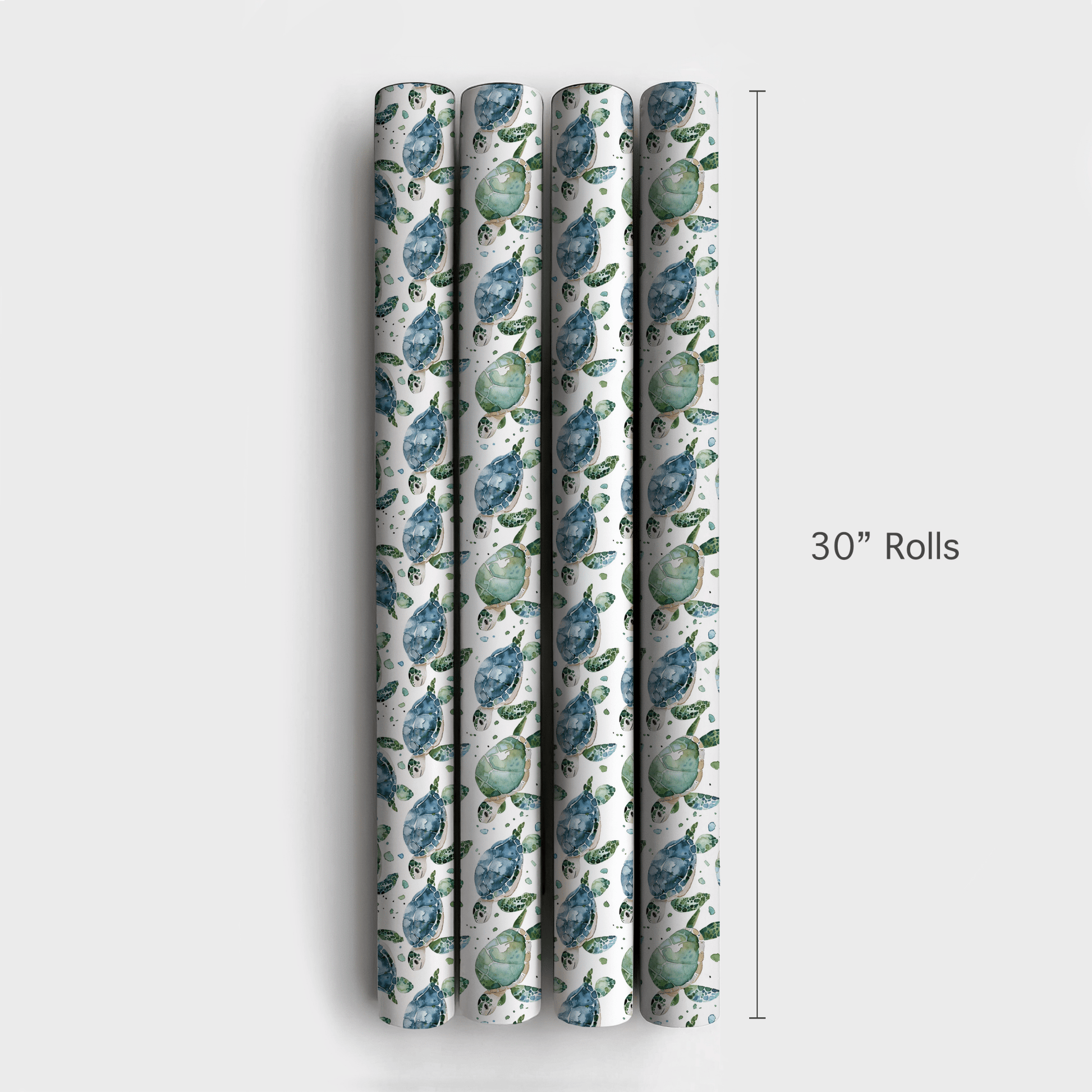Turtle Tide - Wrapping Paper - Aspen & Arlo
