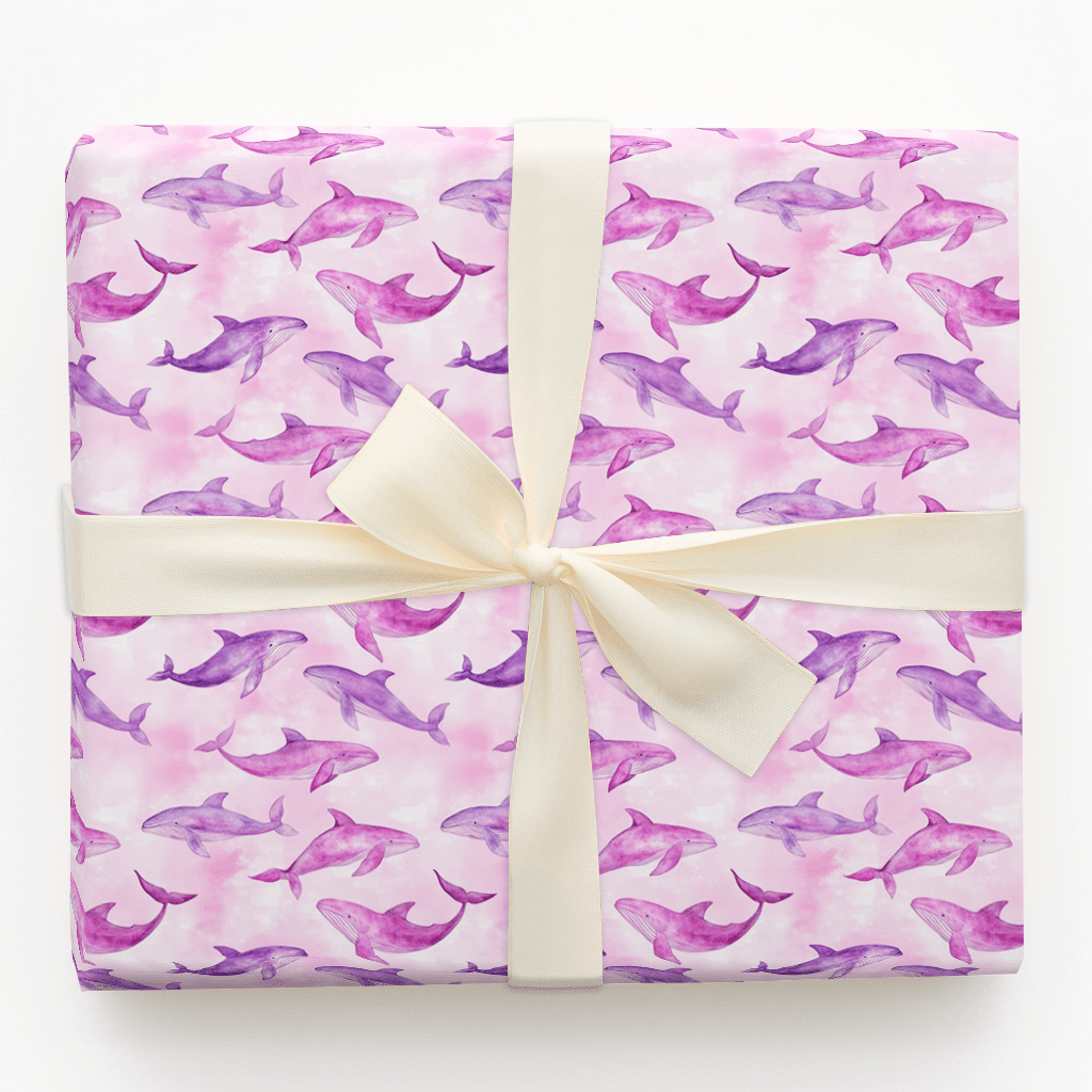 Pink Wink - Wrapping Paper - Aspen & Arlo