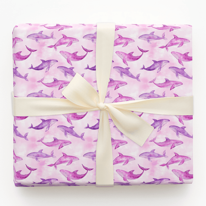 Pink Wink - Wrapping Paper - Aspen & Arlo