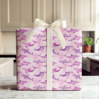 Pink Wink - Wrapping Paper - Aspen & Arlo