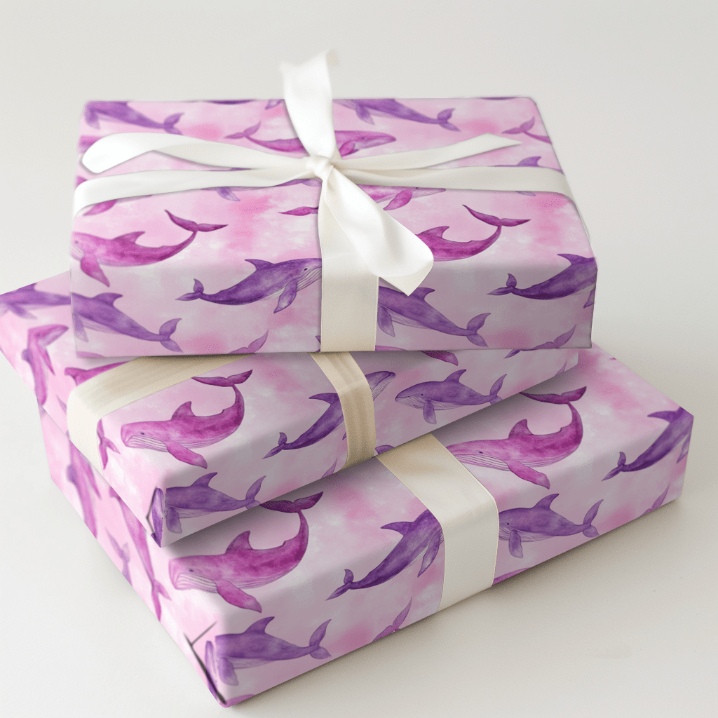 Pink Wink - Wrapping Paper - Aspen & Arlo