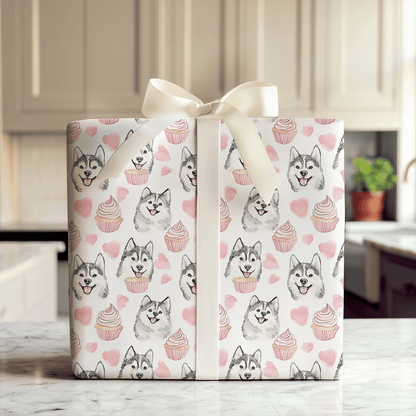 Cupcake Canine - Wrapping Paper - Aspen & Arlo