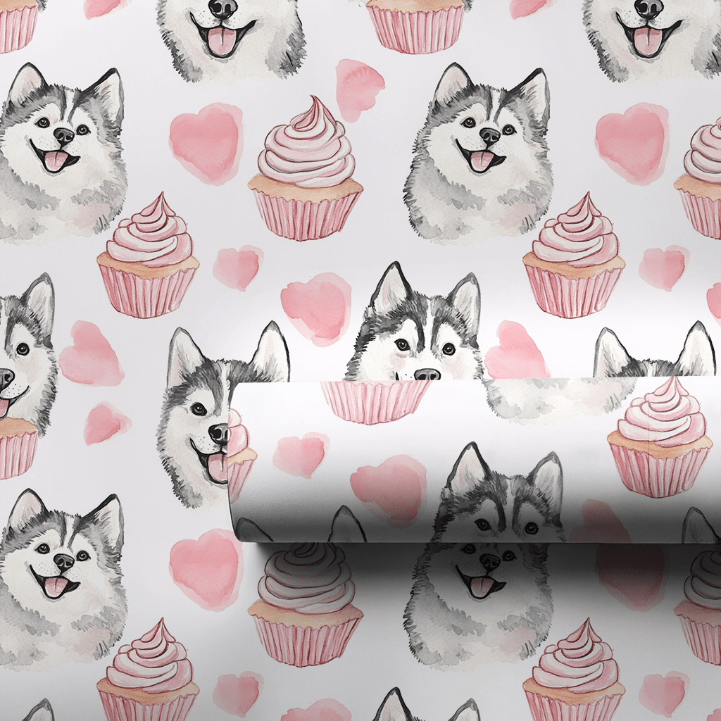 Cupcake Canine - Wrapping Paper - Aspen & Arlo