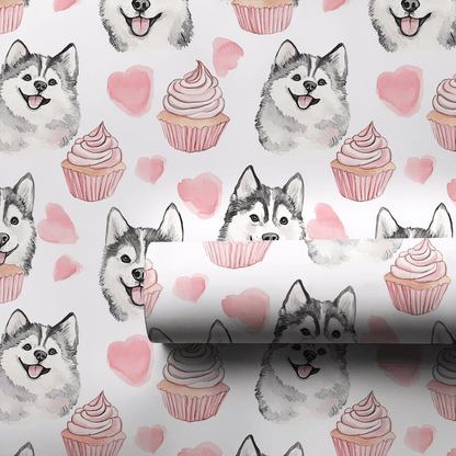 Cupcake Canine - Wrapping Paper - Aspen & Arlo