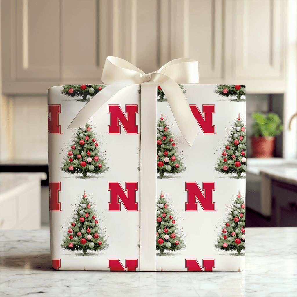 Lincoln Lights Tree - Wrapping Paper - Aspen & Arlo