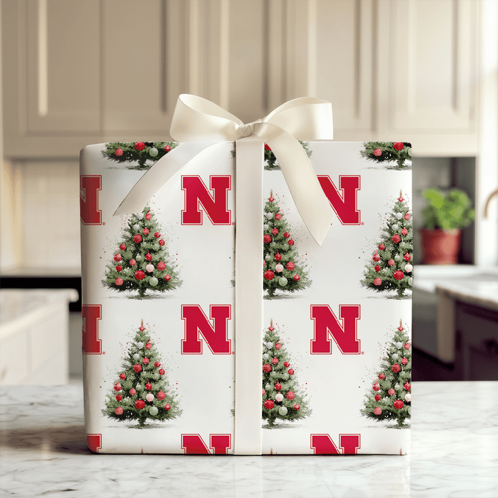 Lincoln Lights Tree - Wrapping Paper - Aspen & Arlo