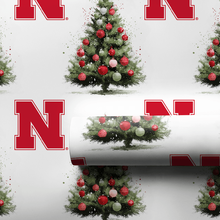 Lincoln Lights Tree - Wrapping Paper - Aspen & Arlo