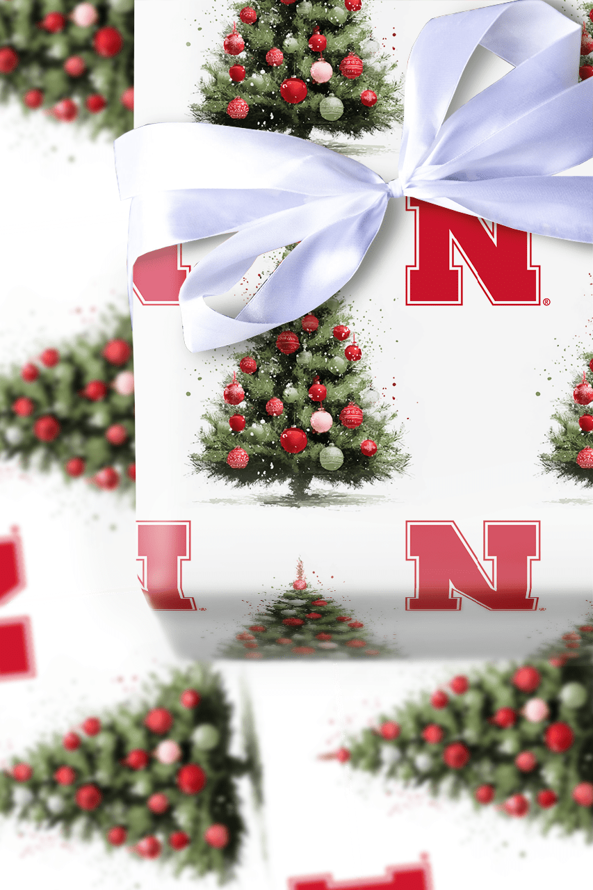 Lincoln Lights Tree - Wrapping Paper - Aspen & Arlo