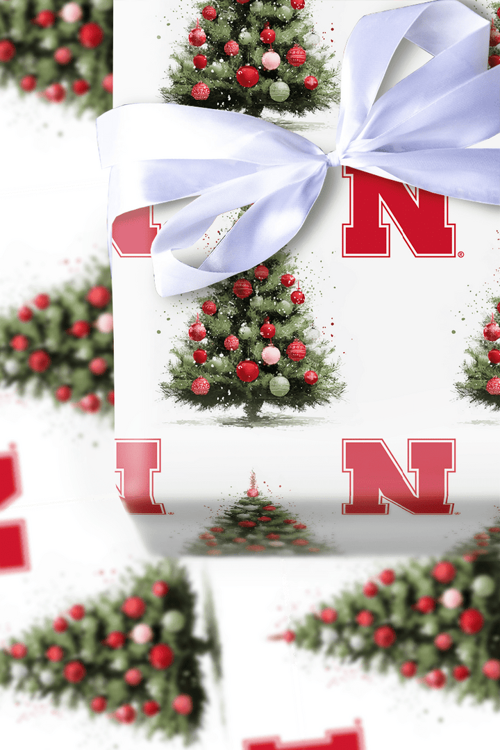 Lincoln Lights Tree - Wrapping Paper - Aspen & Arlo