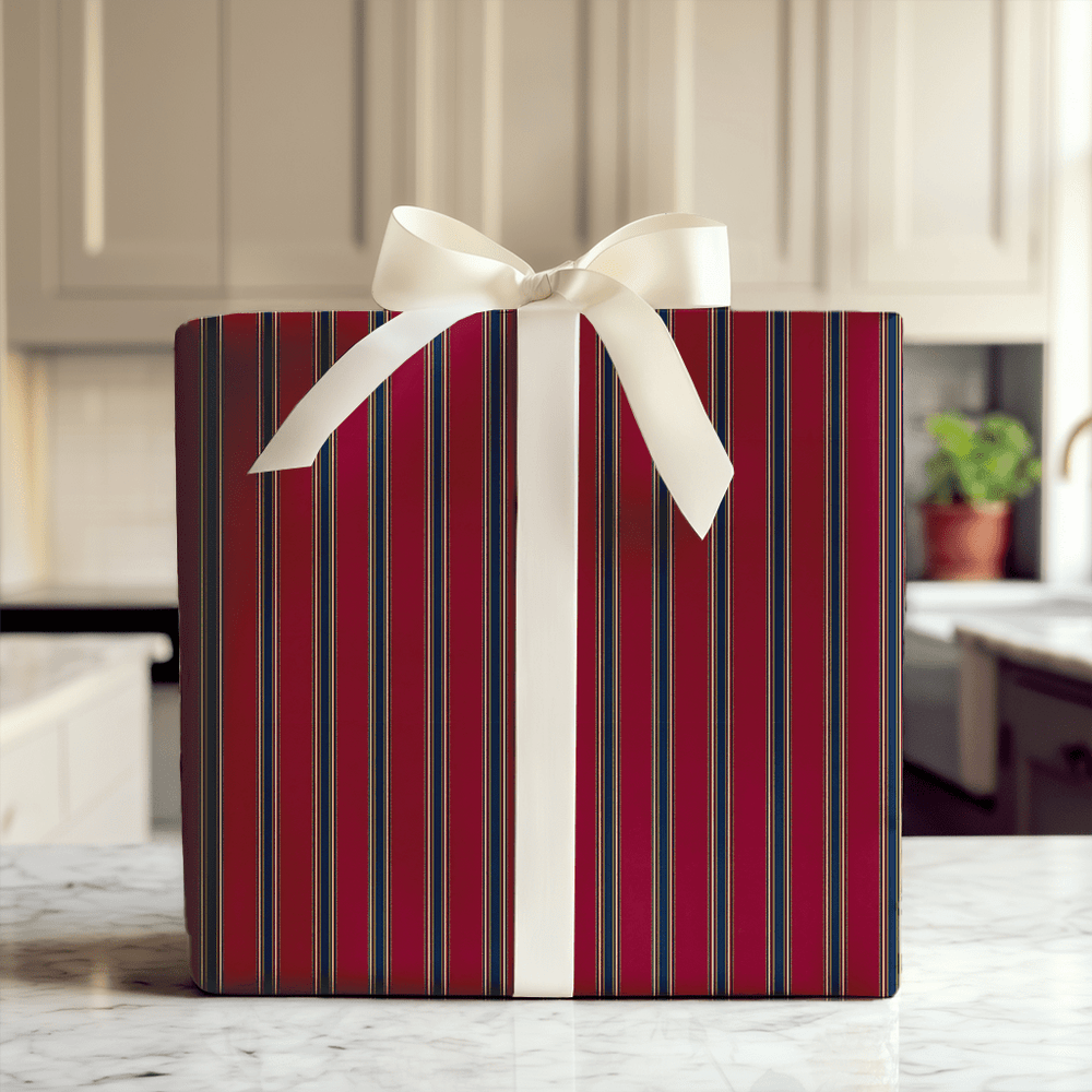 The Manor Stripe - Wrapping Paper - Aspen & Arlo