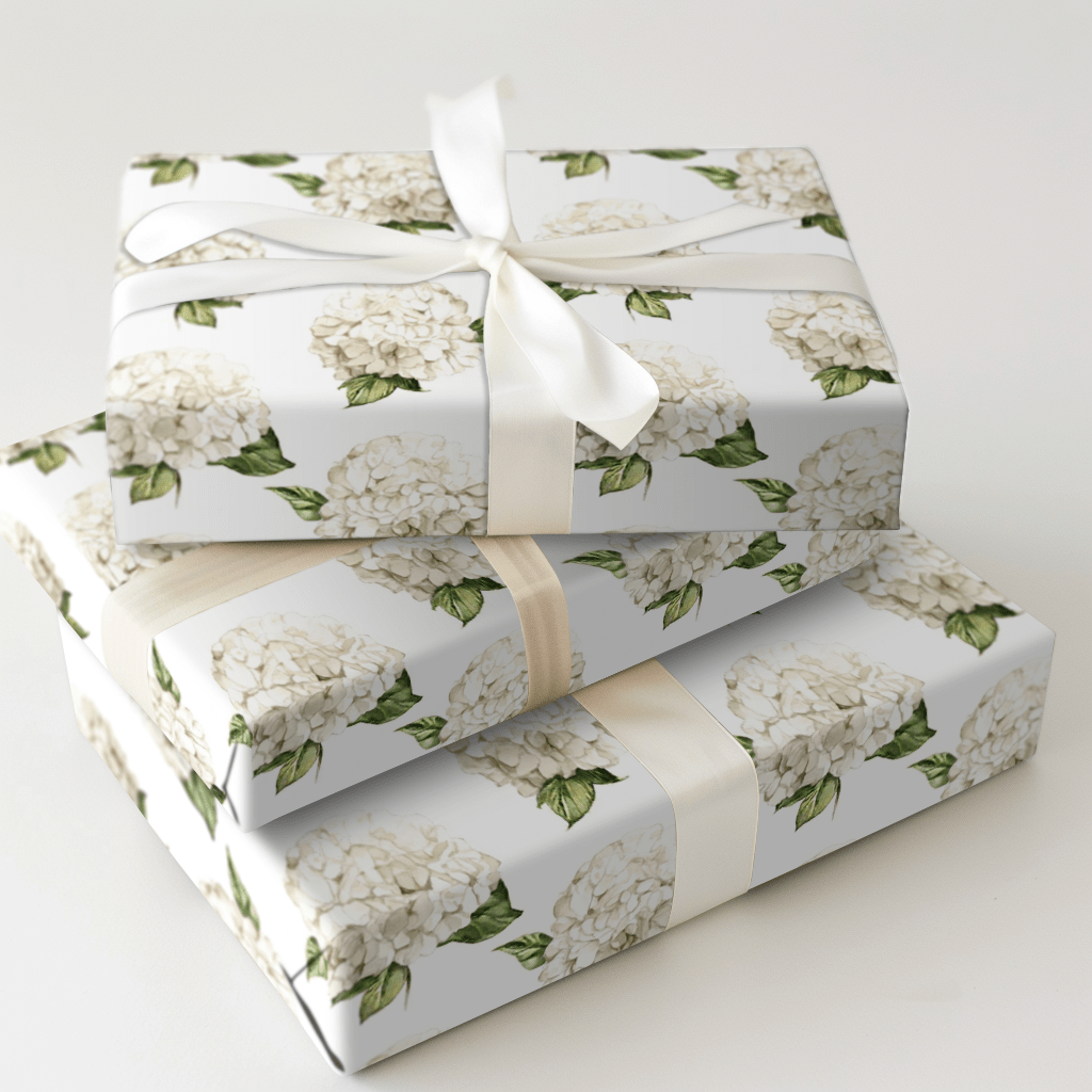 Adoration White - Wrapping Paper - Aspen & Arlo