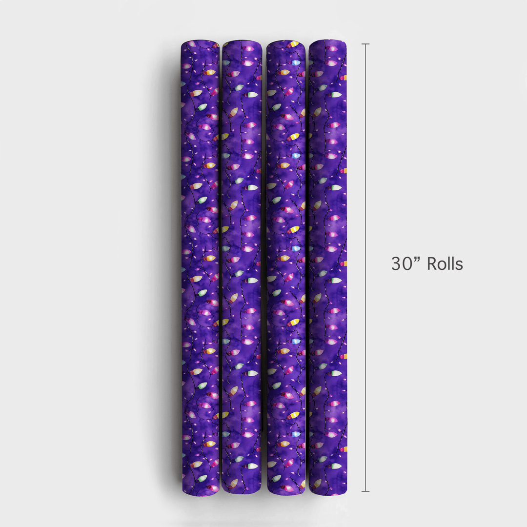 Nights in Violet - Wrapping Paper - Aspen & Arlo